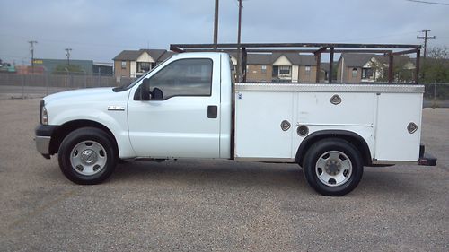 2006 ford f-350 gas 5.4 tool box / utility bed