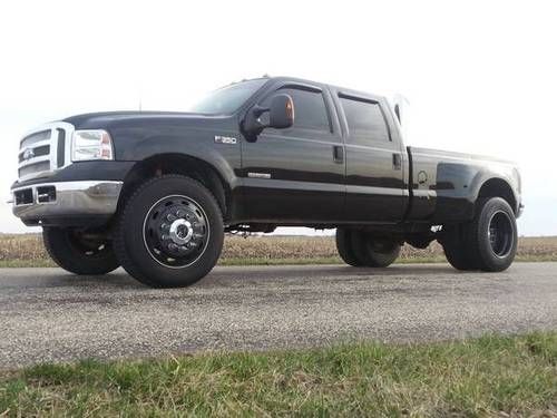 Sell Used Black 2001 Ford F350 73 Powerstroke 6 Speed Dually On 225
