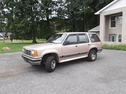 1994 ford explorer xl sport utility 4x4 government owned well maintained