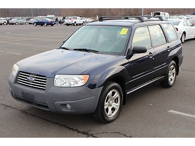 No reserve! 2006 subaru forester x, awd, one owner, auto