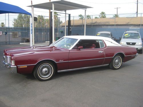 1972 ford thunderbird base 6.6l landau