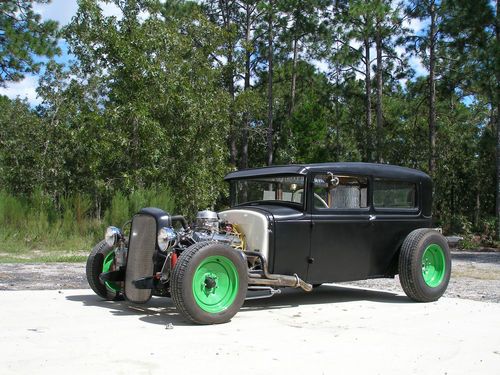 1930 ford rat rod-tudor-hot rod-