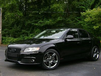 Hyper black series quattro one owner carfax clean staggered 18" wheels moonroof