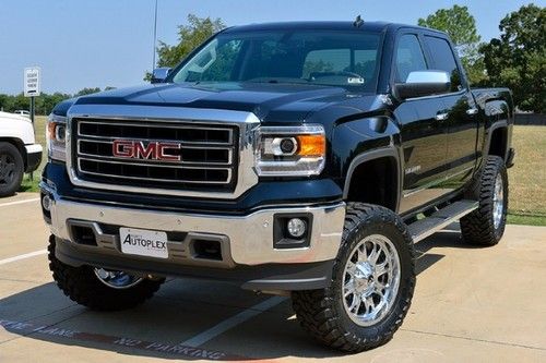 2014 gmc sierra 1500 slt 6 lift leather sunroof navagation