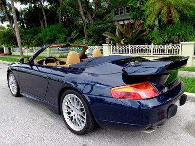 Florida 99 911 carrera convertible navigation tiptronic clean carfax must see !!