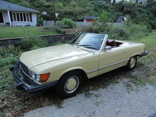 1974 450sl mercedes benz convertible one owner both tops low miles
