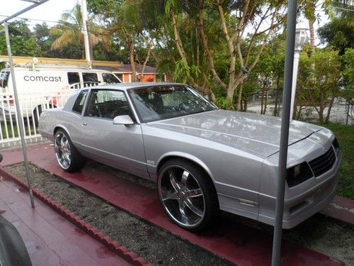 1987 chevy monte carlos ss no reserve!!!