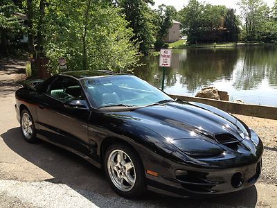 2002 pontiac firebird trans am ws6 coupe t tops 35k showroom collector car mint