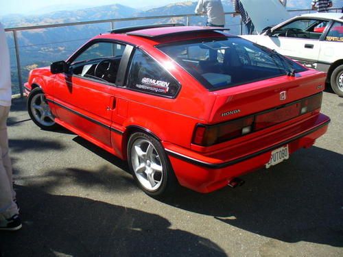 1987 Honda crx si gas mileage #3