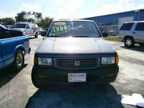 1997 Honda passport gas mileage #7