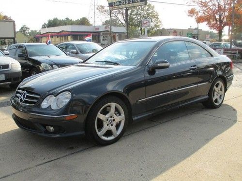 Free shipping warrant 2 owner clean autocheck clk500 sport leather sunroof cheap