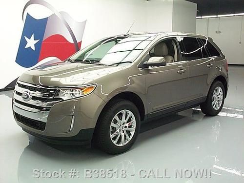 2013 ford edge limited htd leather rear cam 18's 24k mi texas direct auto