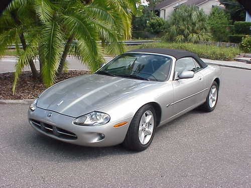 1999 jaguar xk8 convert fla car silver grey excellent cond 40 plus photos look!