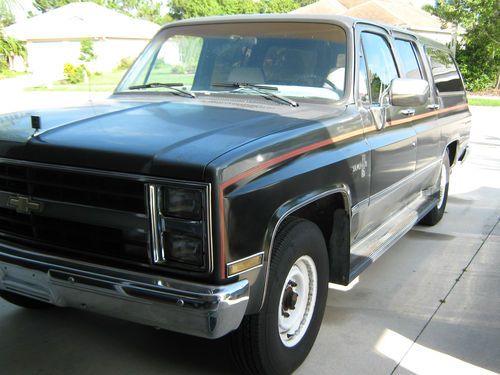 1988 chevrolet r20 suburban 454 bbc th400 heavy towing package not running