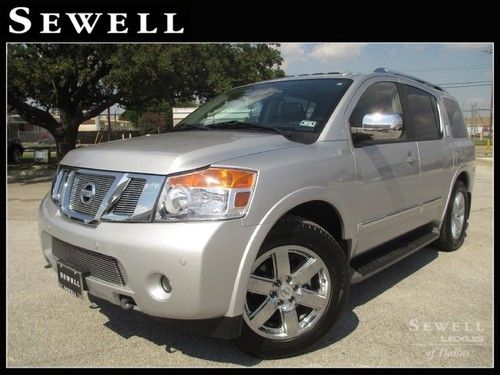 2012 armada platinum navigation dvd 1-owner only 15k miles!