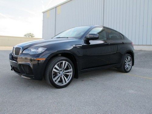 2010 bmw x6 m, black/black, 65k miles, turbocharged, all services up to date!