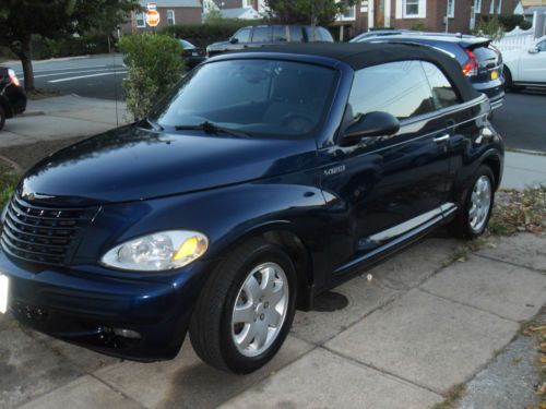 2005 pt cruiser convertible low miles maintainance free, new tires,brakes + more