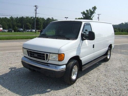 2006 ford e350 xlt cargo van diesel at ac cd  no reserve