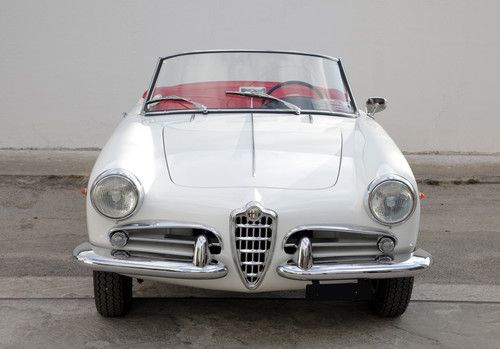 Alfa romeo giulietta spider second serie 1959 hight  total restoration