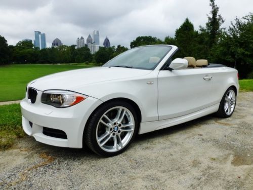 Bmw 135i convertible...loaded...nav, convenience, htd seats, m sport and more