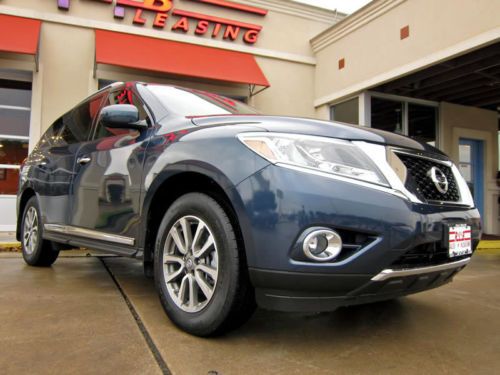 2013 nissan pathfinder sl 4x4, 1-owner, leather, power liftgate, third row, more