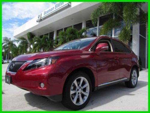 12 matador red 3.5l v6 rx-350 suv *leather &amp; wood steering wheel *19 in alloys