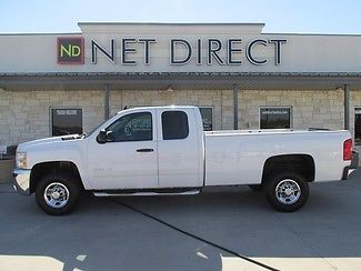 2007 2500hd  extended cab 2wd long bed 6.0l vortec auto net direct autos texas