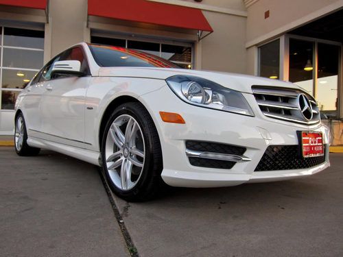 2012 mercedes-benz c250, 1-owner, leather, moonroof, more!