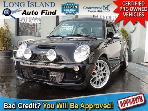 John cooper works  manual transmission black supercharged coupe clean carfax!