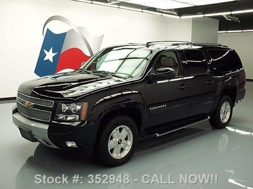 2013 chevy suburban z71 4x4 htd leather sunroof dvd 8k texas direct auto
