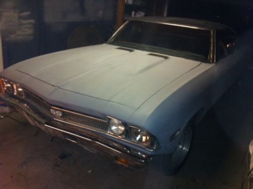 1968 chevelle big block poject car, solid project car, 12 bolt posi, ss tribute
