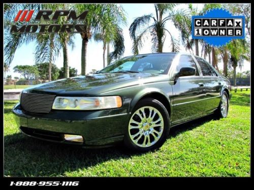 1 owner 51k mile stunning cadillac seville sts w/custom seat piping clean carfax