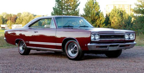 1968 plymouth gtx, 440 4 spd., dana 60, numbers matching, wicked color combo