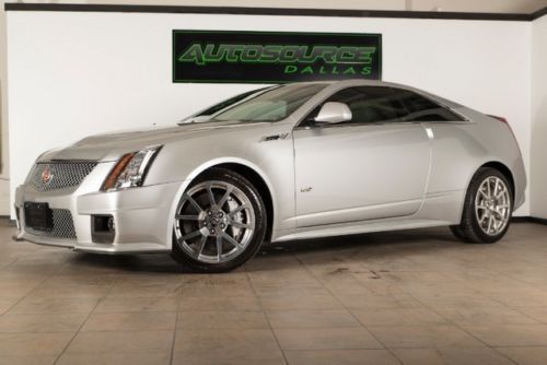 2011 cadillac cts-v coupe recaro remote start  1-owner, clean carfax.