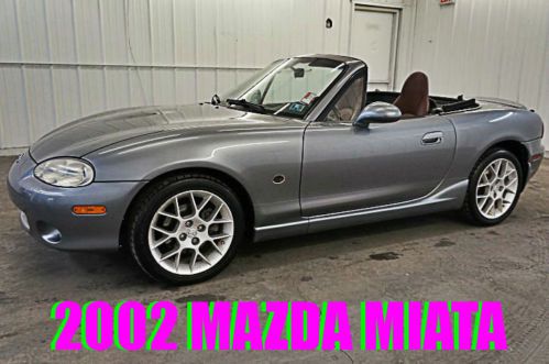 2002 mazda miata nardi convertible one owner leather lots of fun sporty!!!spo