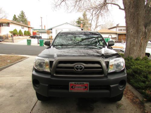 2009 tayota tacoma black, w/ camper shell, 69k miles, in reno, nv