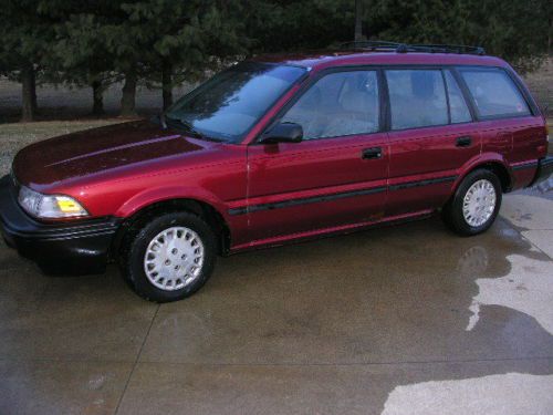 1990 toyota corolla wagon