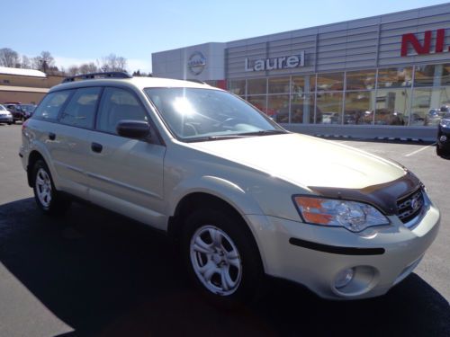 2007 outback 2.5i wagon 2.5l 4 cylinder awd one owner carfax video 81,749 miles