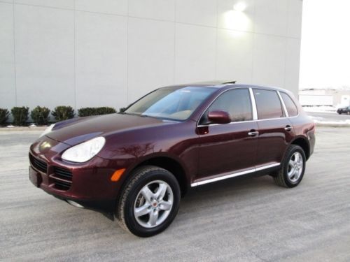 2004 porsche cayenne s awd navigation low miles loaded sharp color must see