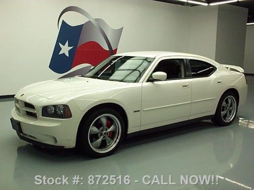2007 dodge charger r/t hemi htd seats spoiler 20&#039;s 32k texas direct auto