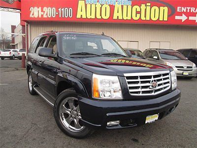06 escalade carfax certified leather sunroof dvd pre owned chrome wheels
