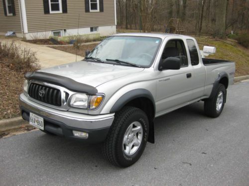 2002 toyota tacoma dlx extended cab pickup 2-door 3.4l