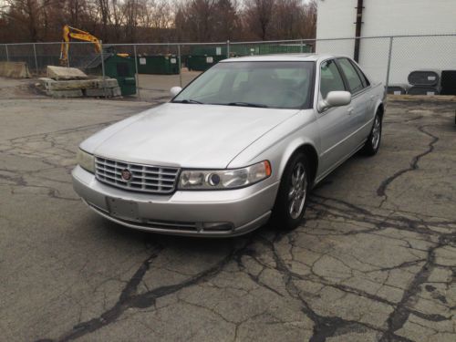 2002 cadillac seville sts sedan 4-door 4.6l no reserve