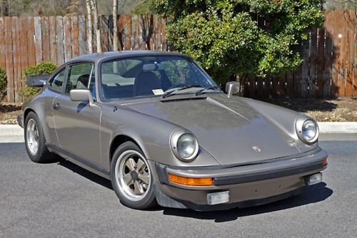 1980 porsche 911 sc coupe weissach edition with turbo engine