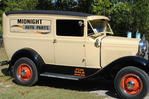 Rare 1931 model a deluxe sedan delivery