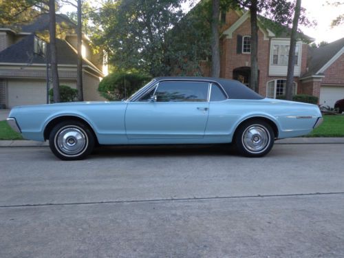 1967 mercury cougar v8 289 4bbl auto, ps, air cond. great condition rare color