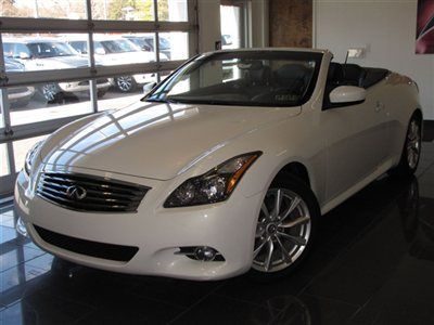 2011 infiniti g37 convertible never titled automatic, premium, navigation, wood