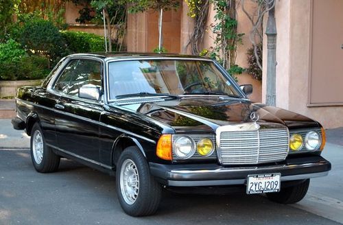 1982 mercedes 300cd turbo diesel coupe only 126k miles great condition ca car