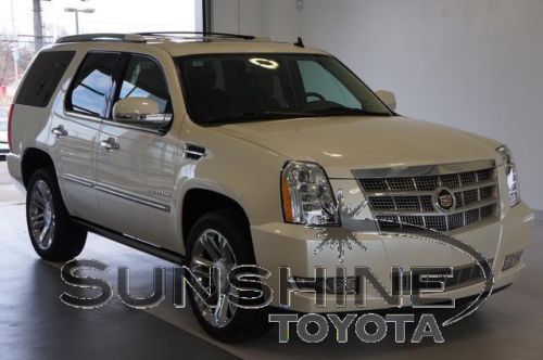 2013 cadillac escalade platinum ,navigation,3 dvd&#039;s,leather,sunroof,power boards