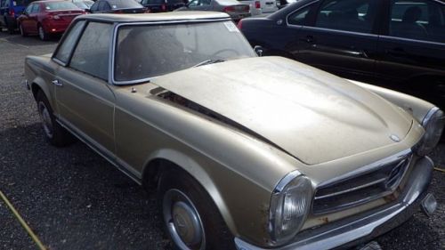 1967 mercedes-benz sl 250 donated to the aspca